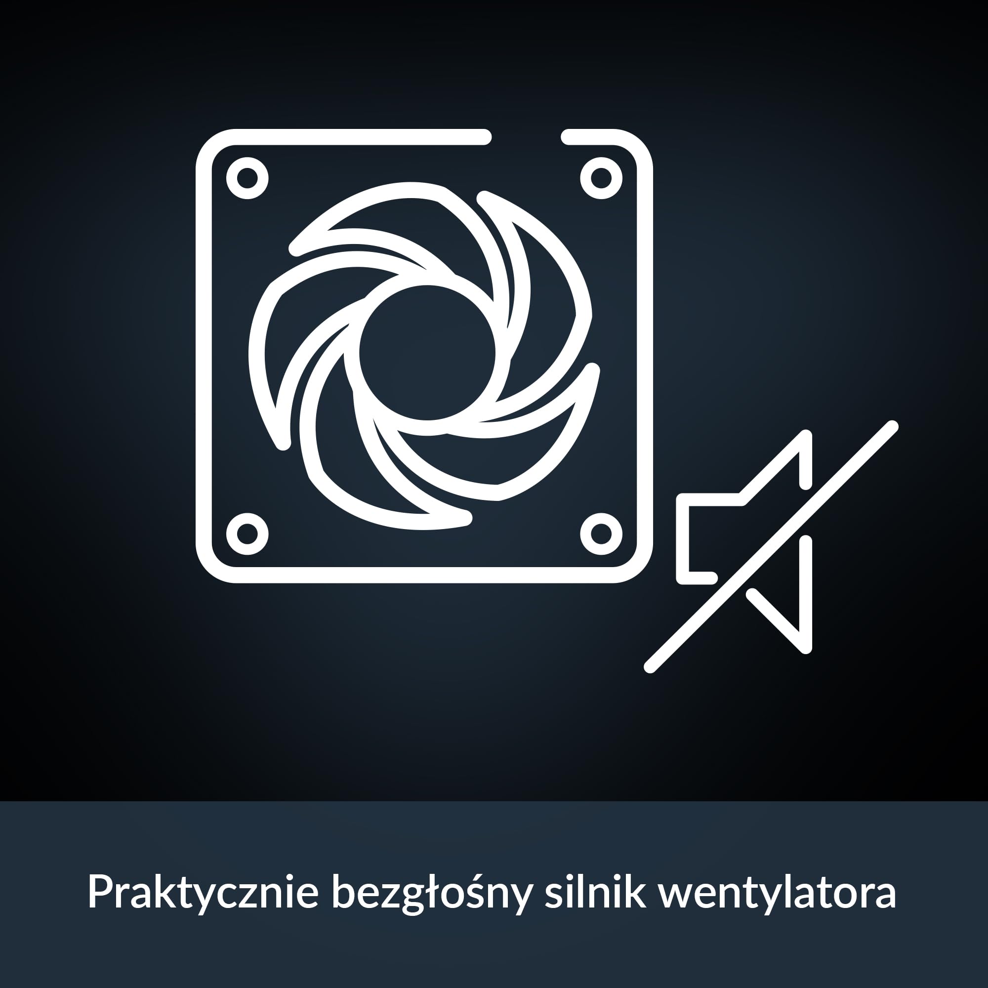 ARCTIC P9 Silent - Wentylator do komputera, 80 mm wyjątkowo cichy wentylator obudowy zoptymalizowany pod kątem ciśnienia statycznego, silnik wentylatora prawie bez dźwięku, 1900 rpm — czarny
