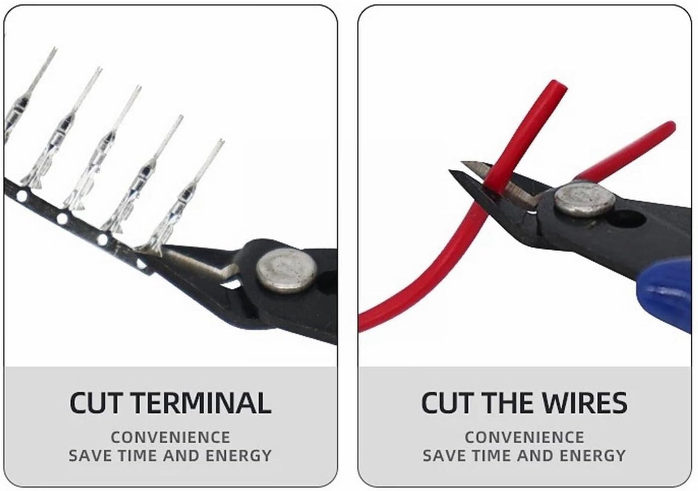 Pliers 1PC Pliers Multi Functional Tools Electrical Wire Cable Cutters Cutting Side Snips Flush Stainless Steel Nipper Hand Tools