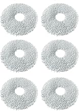 Keyisha Premium White Microfiber Mop Pad Replacement Set Compatible with N30 Pro X1 Omni/T20 Omni/T10 Omni/X2 Omni/T30S/N3...
