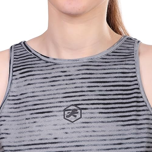 Image of ReDesign Apparels Women's Athleisure Dri Fast Workout Sleeveless Top Sports Gym Tshirt