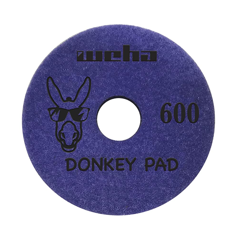 Weha 4 inch Donkey Quartz Face Polish Surface Polishing Pad – 600 Grit