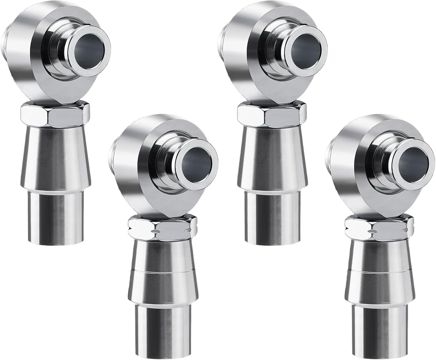 3/4'' Heim Joints Rod End Kit, Right and Left Hand Thread Heim Joint - Includes 2 Link .750" Chromoly Joints Panhard Rod End Kit(2 Set)