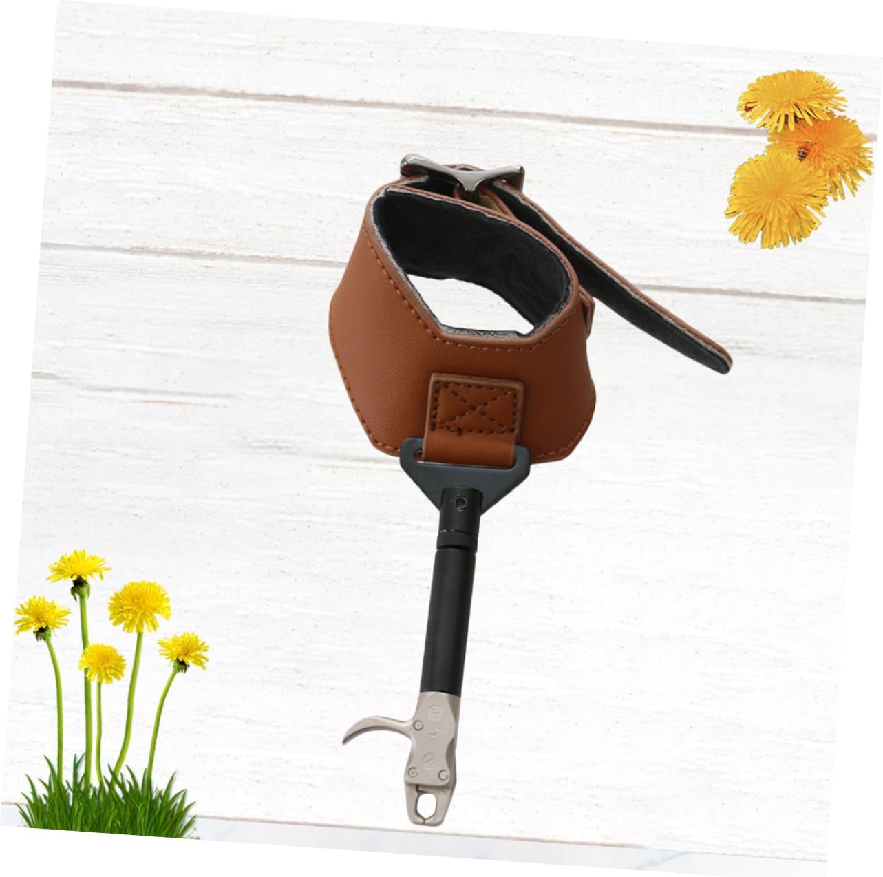 Garneck Arrow Caliper Release Aid with Wristband Durable Accessory for Improved Accuracy Shooting Suitable for