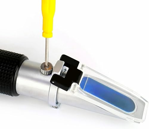 Miniatura 4 de TRZ Refractómetro 4 en 1 etilenglicol, propilenglicol en líquidos anticongelantes automotrices (G11, G12, G13) temperatura y concentración de