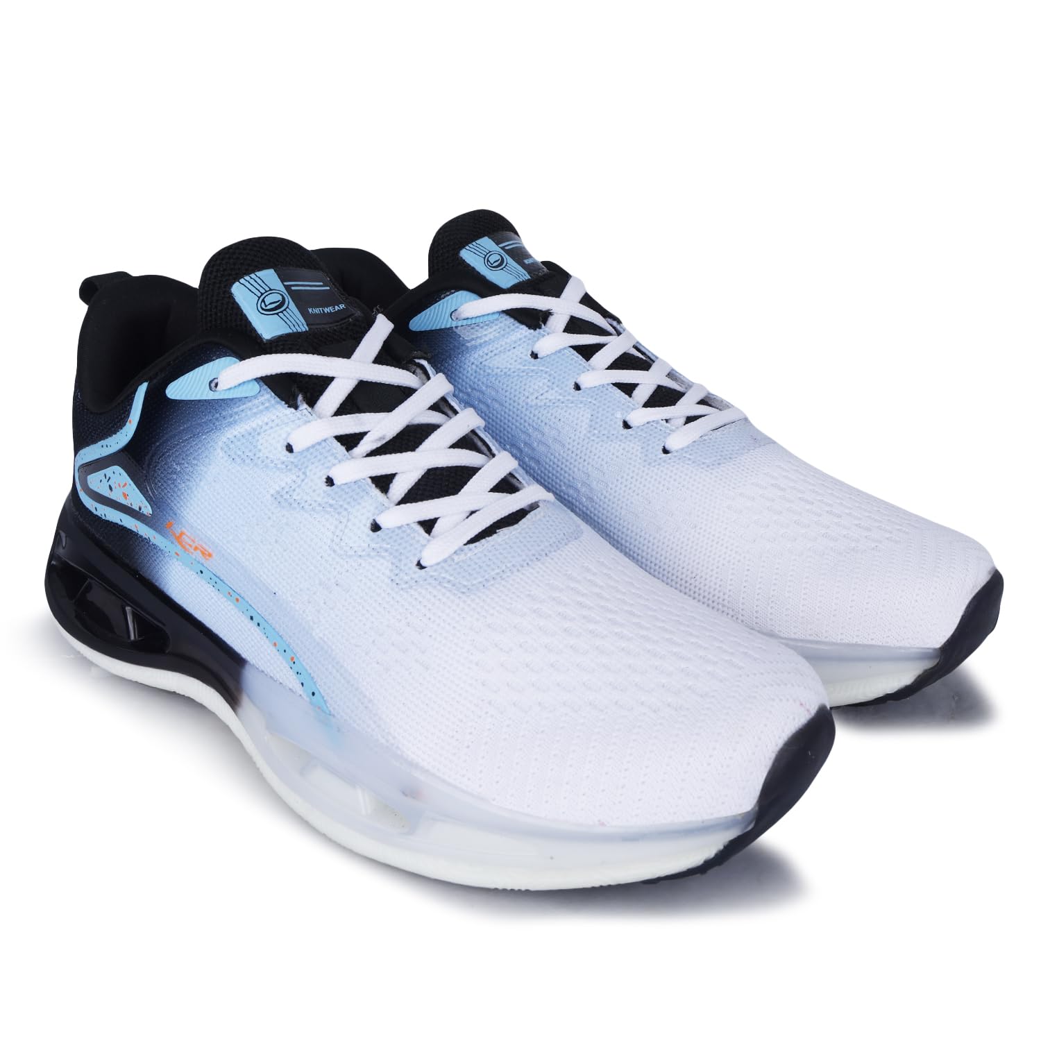 Lancer mens Platinum-41wht-blk Sneaker-image-4