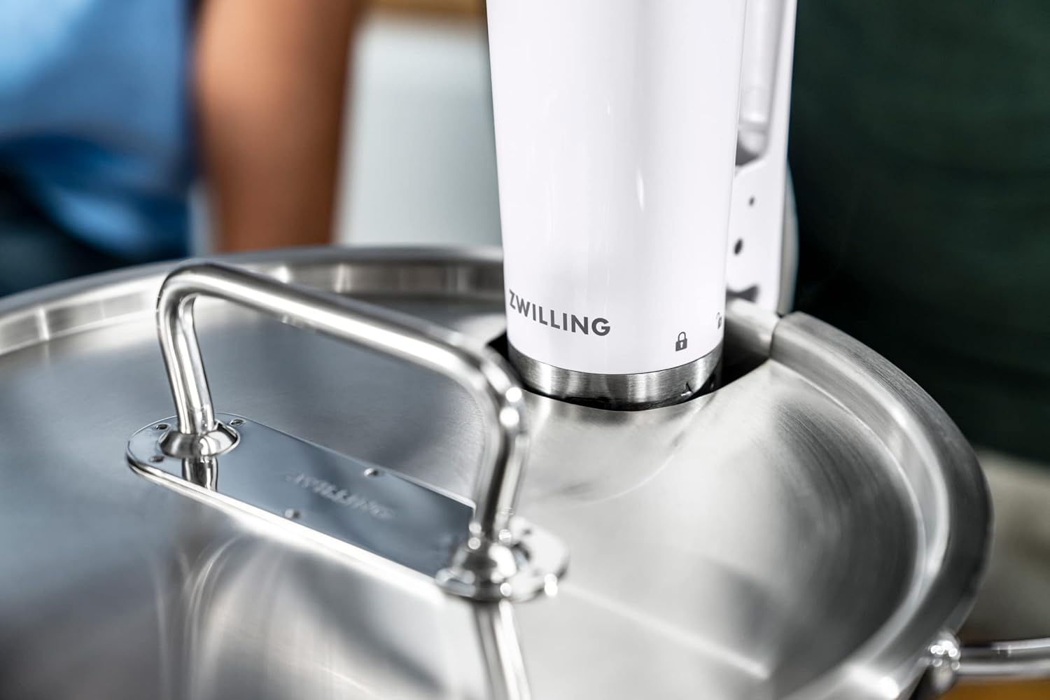ZWILLING 71080-924 Enfinigy Sous Vide Pot Lid for Low Temperature Cookers Stainless Steel Pot Lid 9.4 inches (24 cm)