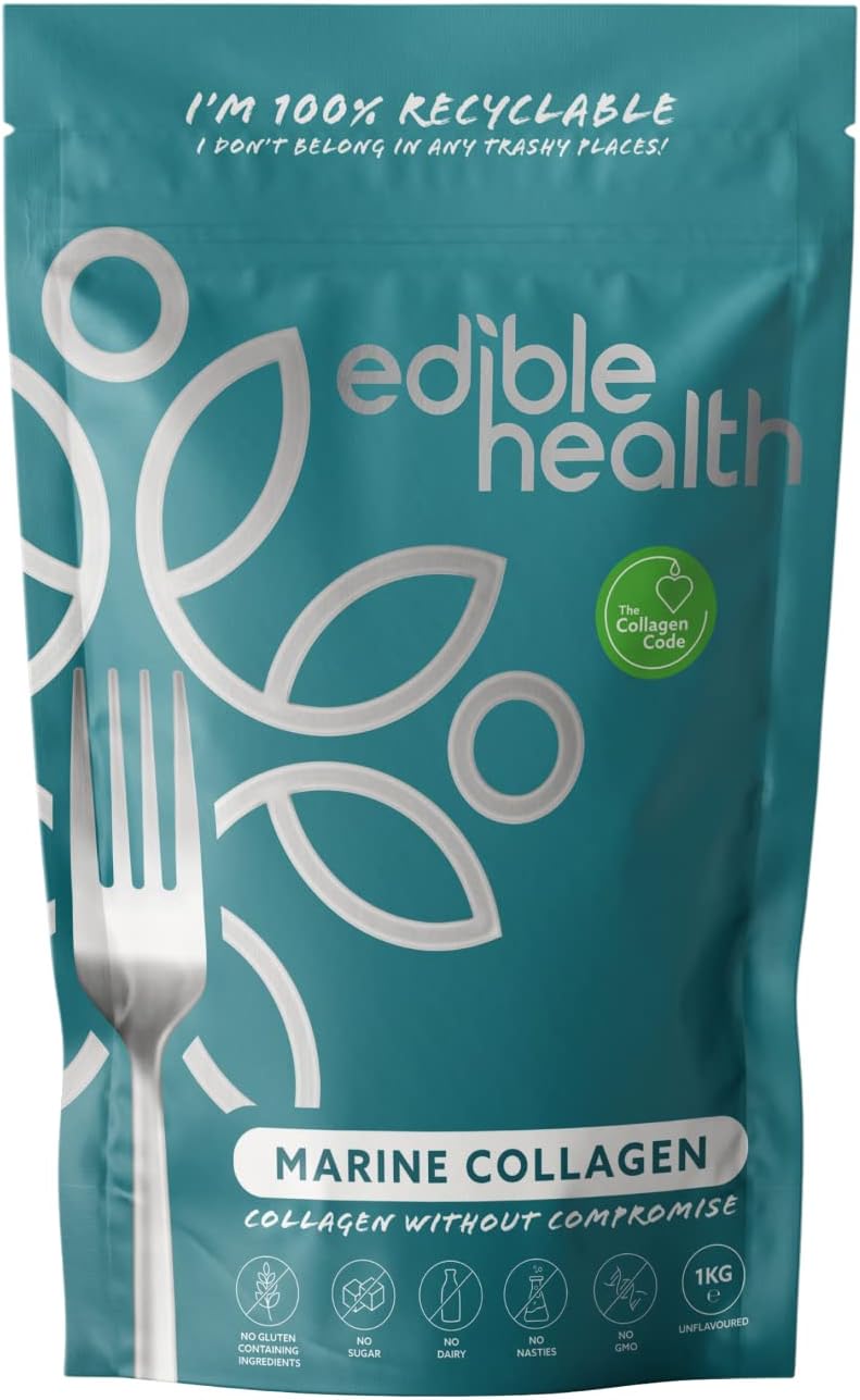 Marine Collagen Powder 13x Stronger + Cheaper Than Capsules. High Dose