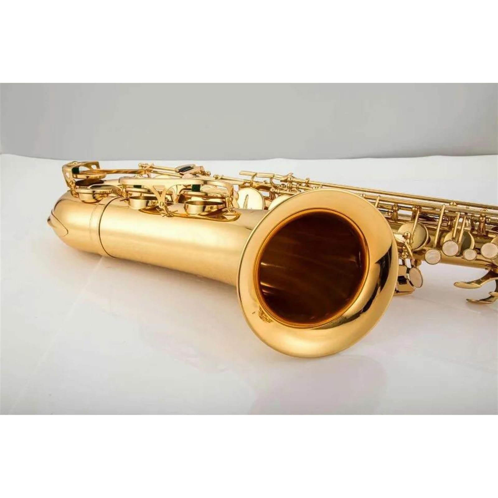 Saksofon Pakiet Złotych Instrumentów Muzycznych Do Elektroforezy Na Saksofonie Tenorowym Z Akcesoriami Do Futerału