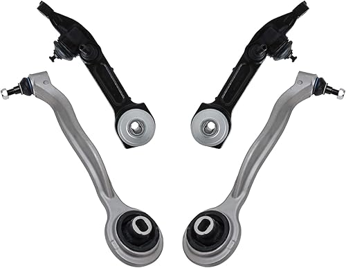 Miniatura 57 de Detroit Axle - Kit de brazos de control frontal RWD para Chrysler 300 Dodge Challenger Charger Magnum, 2 brazos de control superiores 2 rótulas