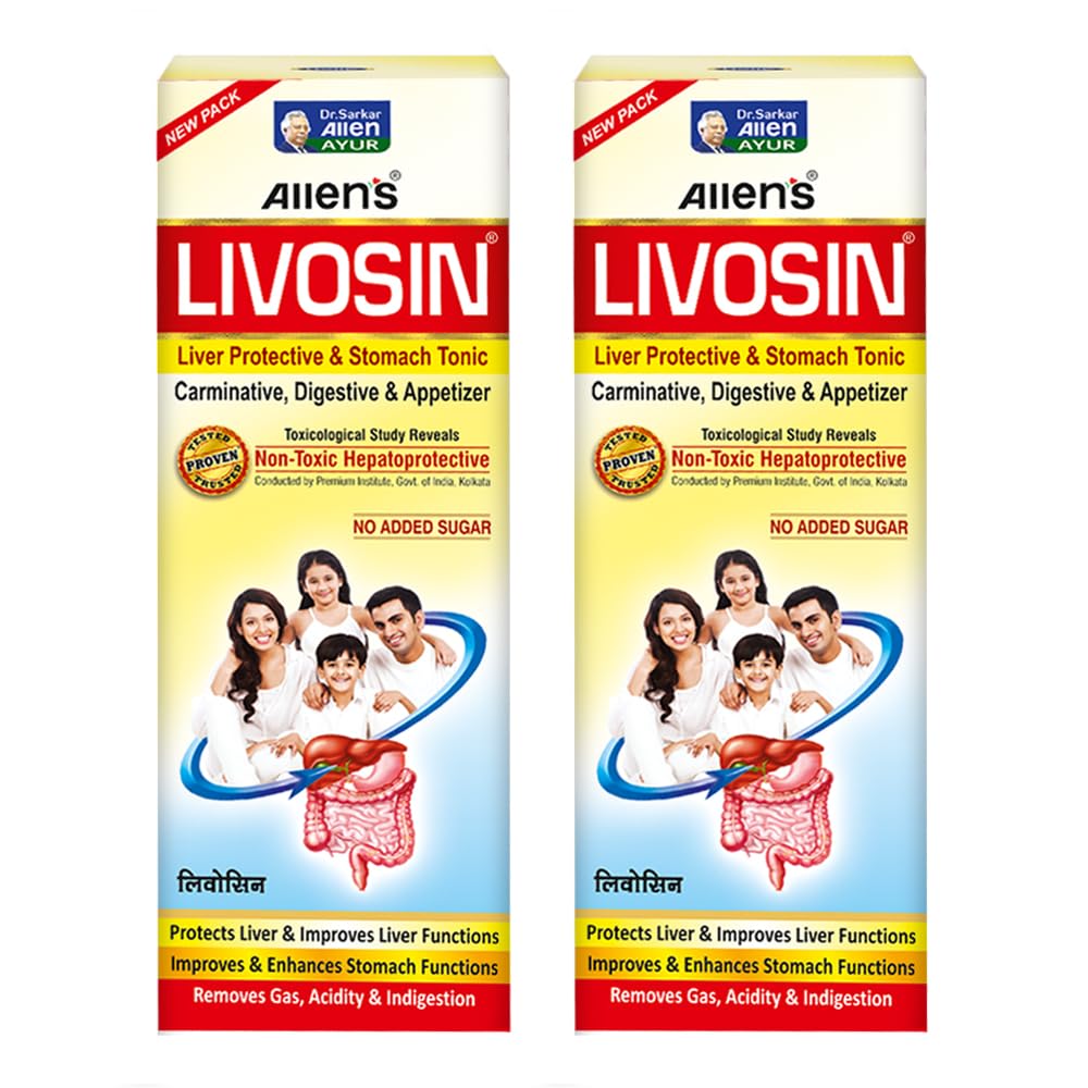 Livosin Herbal Liver & Stomach Liquid (200ml X 2)