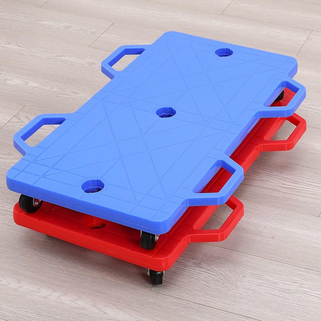 Indoor & Outdoor Floor Scooter Board with Handles for Training Body Coordination