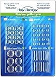HushBumps Ultra-Quiet Gel Bumpers – 104 Piece Variety Pack – Multi-Compound Polyurethane Absorbs Shock & Dampens Sound – Protect & Quiet Cabinets, Drawers, Interior Doors & Sliding Doors