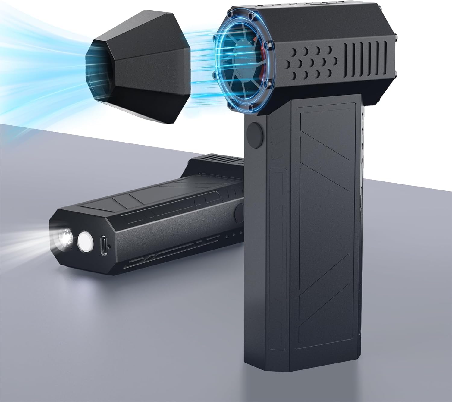 Amazon.co.jp: KOJIHOMU エアダスター ブロワー 洗車 【超小型で爆風