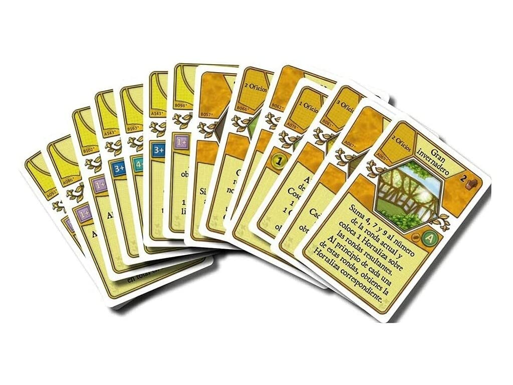 Asmodee Agricola, Wielokrotnie nagradzana strategiczna gra planszowa | Dla dorosłych i młodzieży, od 12 lat, 1-4 graczy, 90 minut na grę, hiszpański