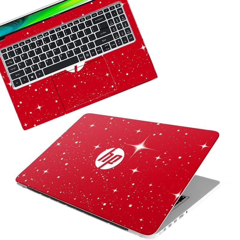 DSGN 678 Full Body Laptop Skin Bubble-Free| Laminated| Removable| HD Quality Sticker for Laptops Upto 15.6 Inches Compatible with Hp.