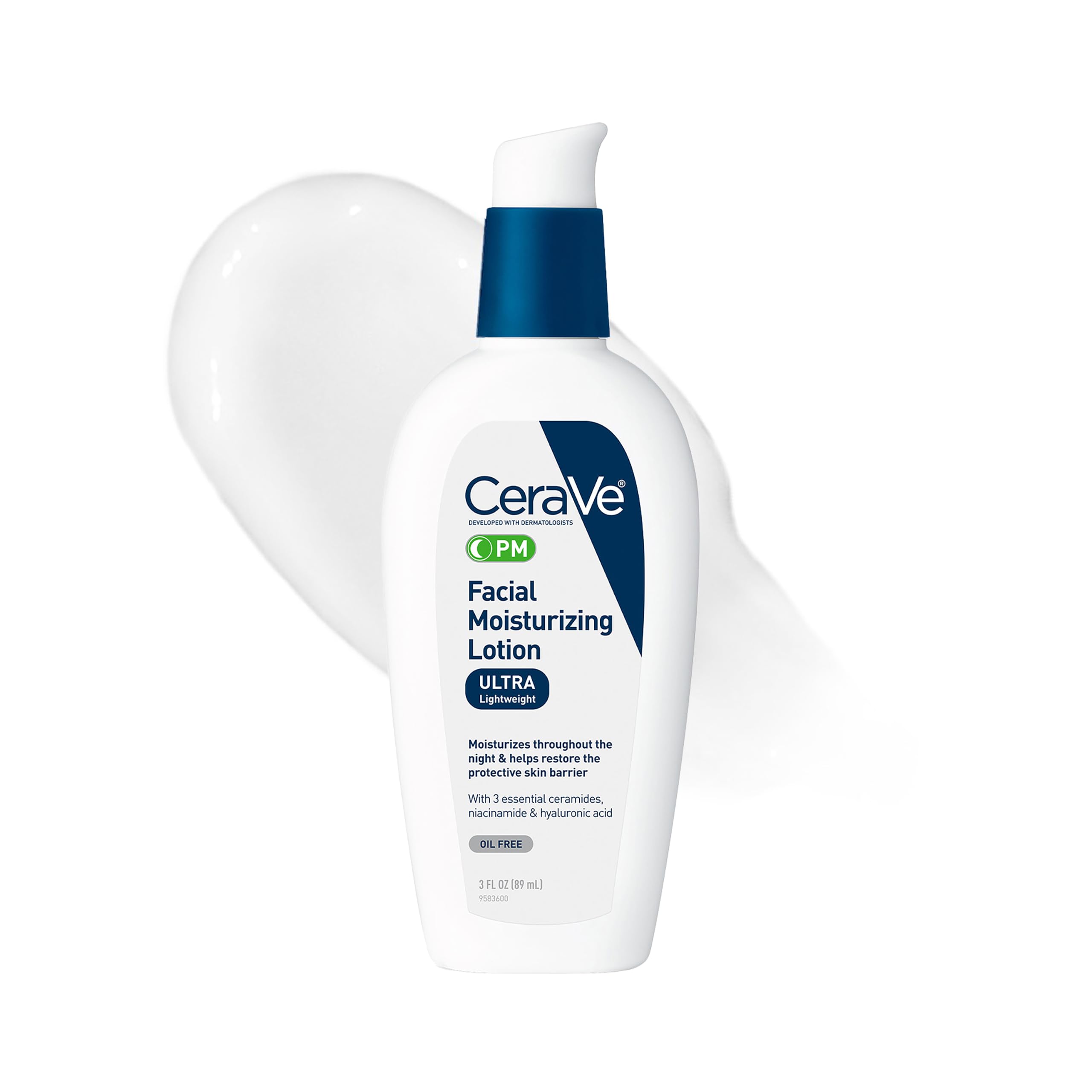 CeraVe PM Facial Moisturizing Lotion