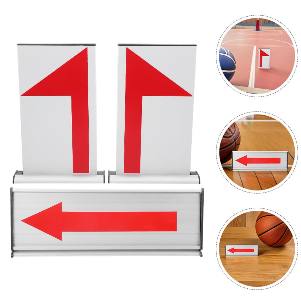 Indicador de Servicio de aleación de Aluminio para Baloncesto, Tablero de dirección de Flecha, Accesorio para árbitros en Juegos de Baloncesto, Cambio de posesión