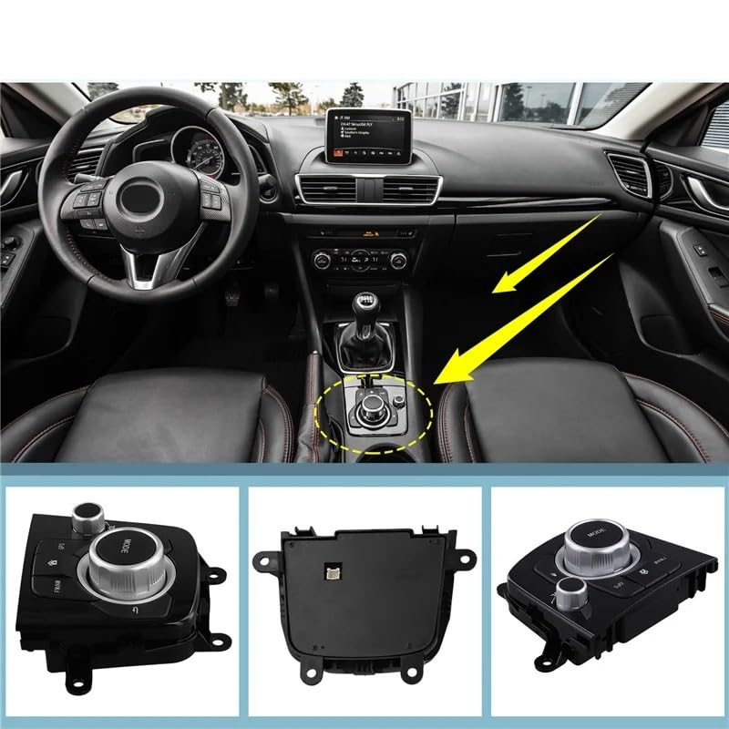 Interrupteur de commande console Mazda 3 pour retrouver un confort de navigation optimal
