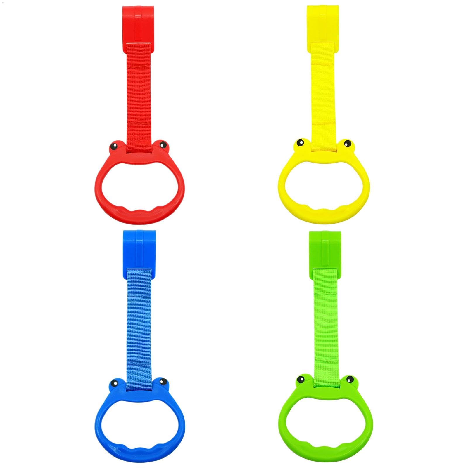 Pull up rings Pladen walking helper infantil con dibujos animados para cunas 8