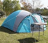 Portal Zelt 3-4 Perosonen Camping wasserdicht 4000mm Kuppelzelt mit Vorzelt Familienzelt Festivalzelt für Camping Reise Garten