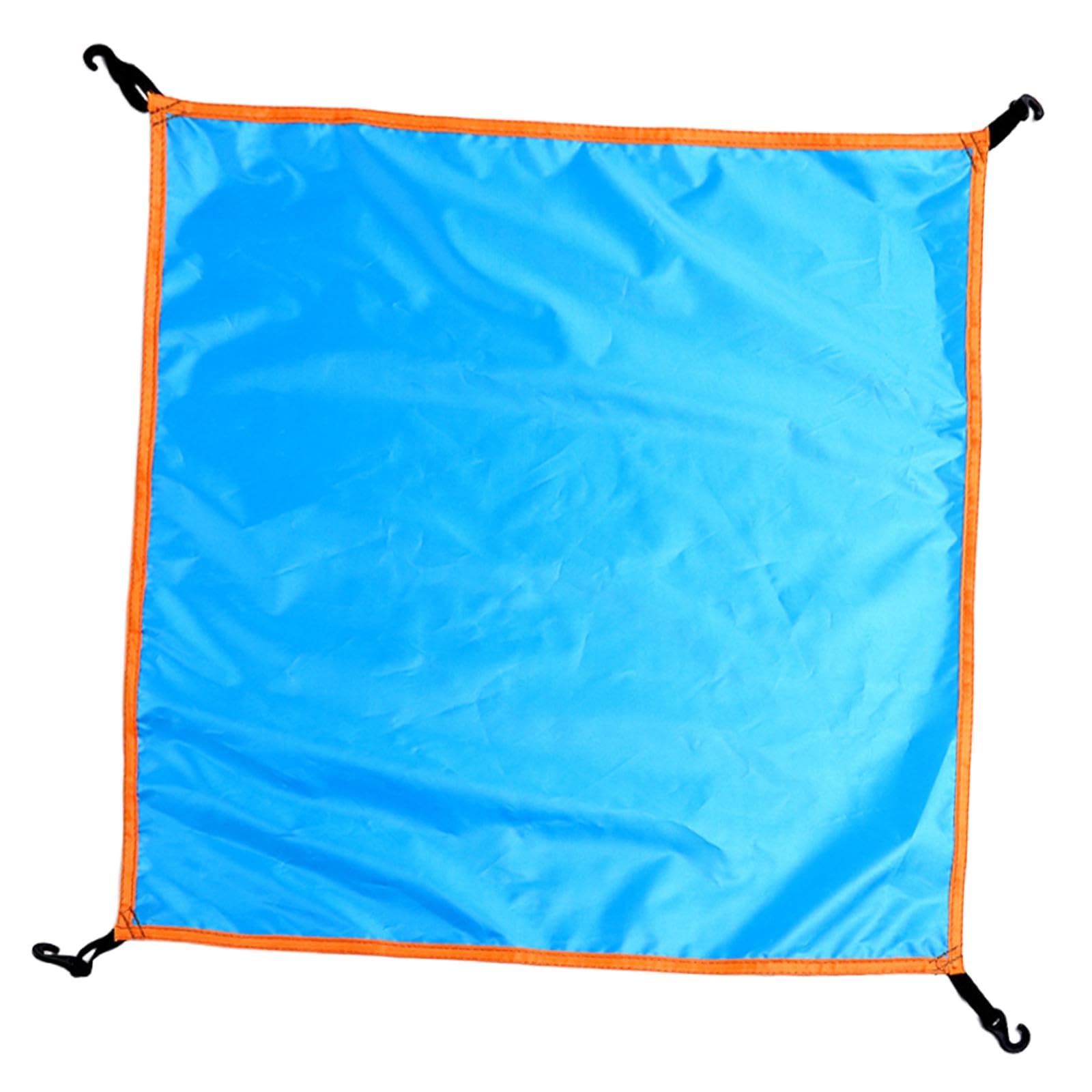 Harilla Rainproof Fits 3-4 Person Automatic Tent Tarp Tent Top Cover Lightweight Waterproof Sunproof Portable for Backpacking Hiking Travel,Blue-85 * 85cm
