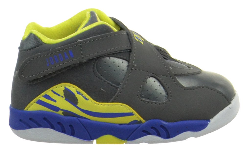 Jordan 8 Retro (TD) Baby Toddlers Shoes Cool Grey/Volt Force/Electric Yellow