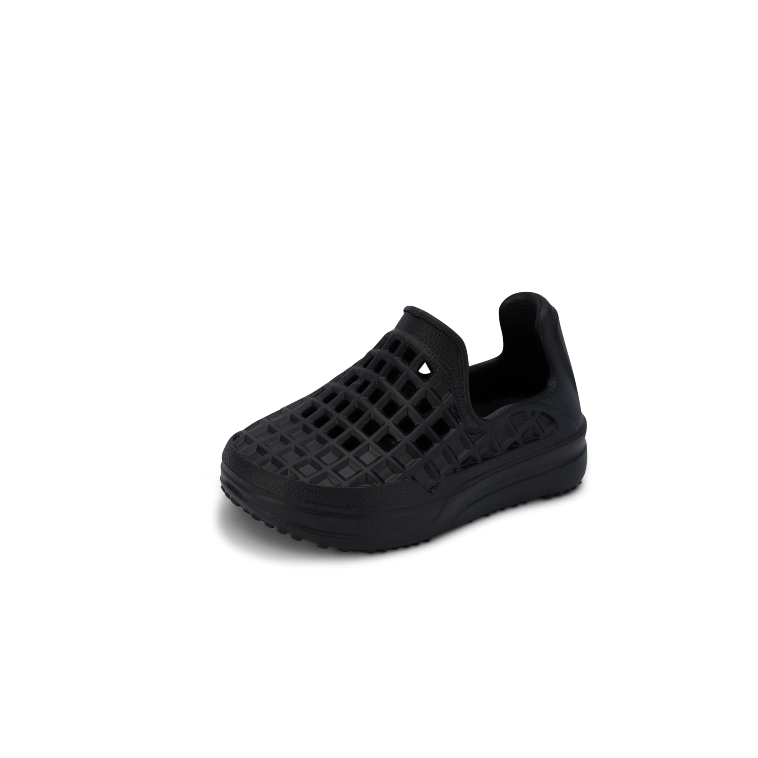 LUSSO CLOUD Scenario Comfort Slip-On - Kids, Water Friendly, Jet Black, C7 (18 Months - 2.5 Years)