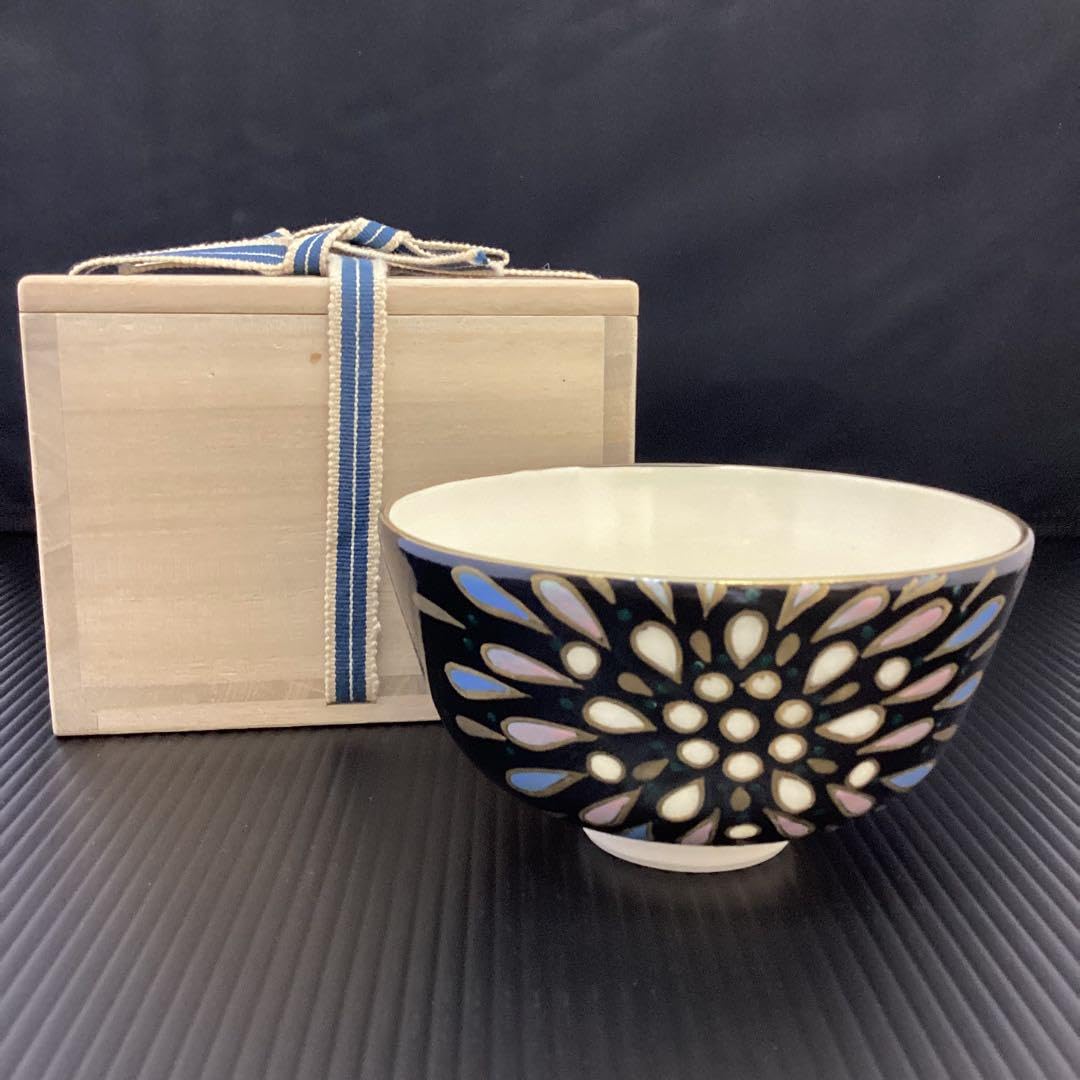 Amazon.co.jp: 抹茶碗 花火 豊紀作 桐箱入 : おもちゃ 