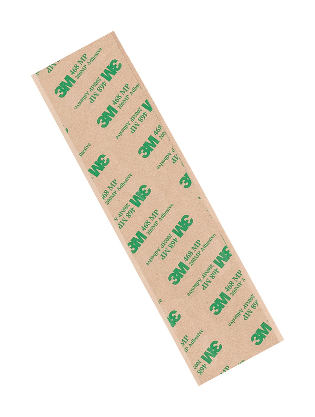 Tapecase 468 MP 5,1 x 21,9 cm -100 High performance adhesive transfer tape, convertito da 3 m 468 MP rettangoli, 5,1 x 21,9 cm (confezione da 100)