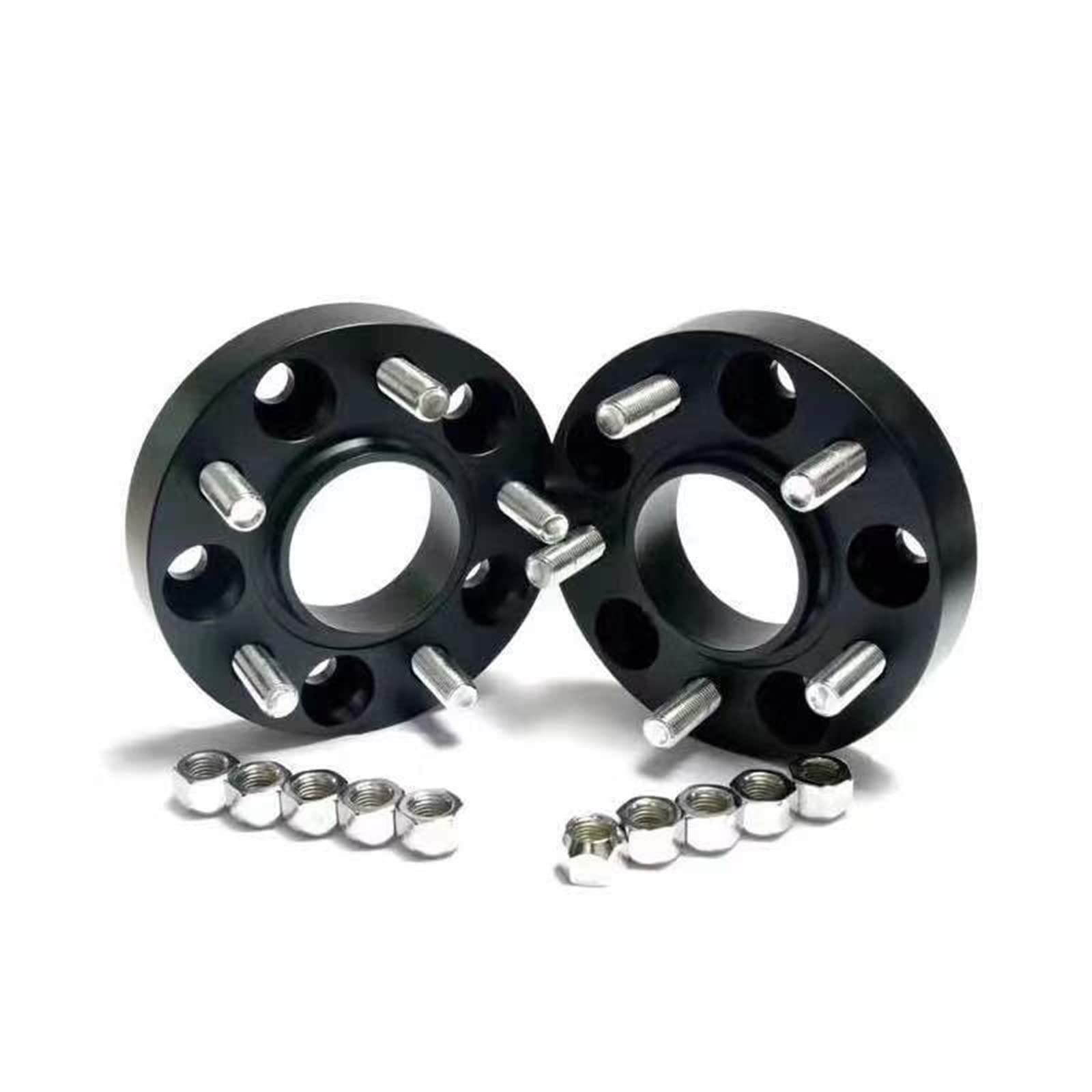 Dystanse kół 5x127 Hubcentric 71.5mm aluminiowy dystans do kół samochodowych pasuje do Jeep Wrangler Grand Cherokee Commander (Color : 1PCS 20mm)