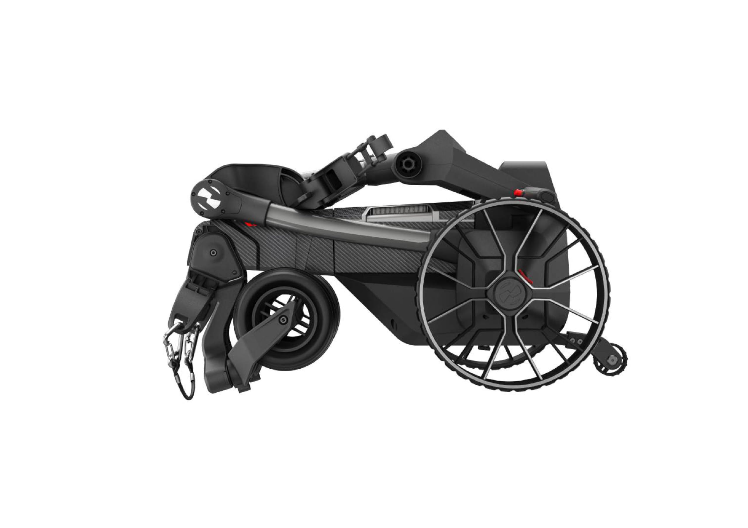 GT-NAVB3X Follow Me - Trolley elettrico da golf con telecomando