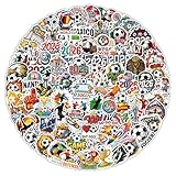 100PCS Soccer Stickers, World Cup Stickers for Water Bottles Laptop Scrapbook Party Favor, Football Sport Sticker Gift for Kids Teens Adults