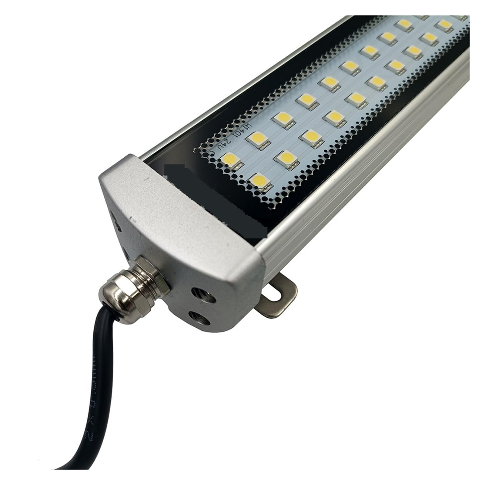 Lampa warsztatowa LED, 8W 10W 15W 20W 30W Tri-Proof lampa panelowa Obrabiarki CNC Oświetlenie garażu AC/DC Odporność na uderzenia(20w,DC 24V-36V)