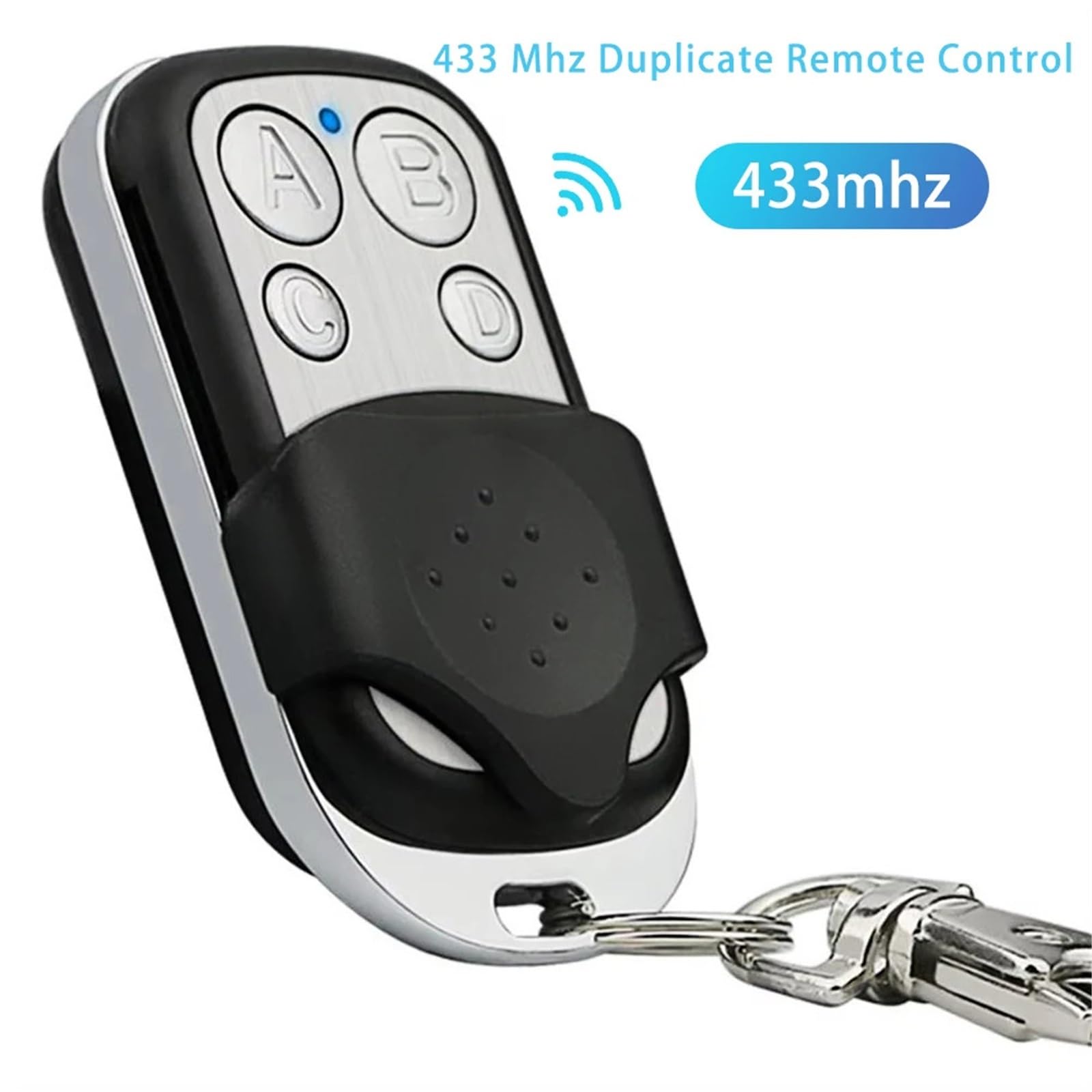 Limitadores de Puertas 433MHZ Control remoto puerta de garaje abridor duplicador clon aprendizaje código rodante llave coche | 5PCS