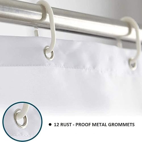 Miniatura 7 de Cortina de ducha de Pascua, huevos de Pascua, juego de cortinas de ducha para baño, juego de cortinas de ducha impermeables de primavera para