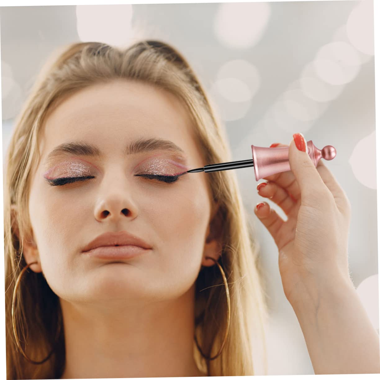 Didiseaon 5 Set Di Penna Eyeliner Magnetica Eyeliner Liquido Kit Per Il Trucco 4 Ml Per Donne E Adolescenti 2 Pezzi * 5