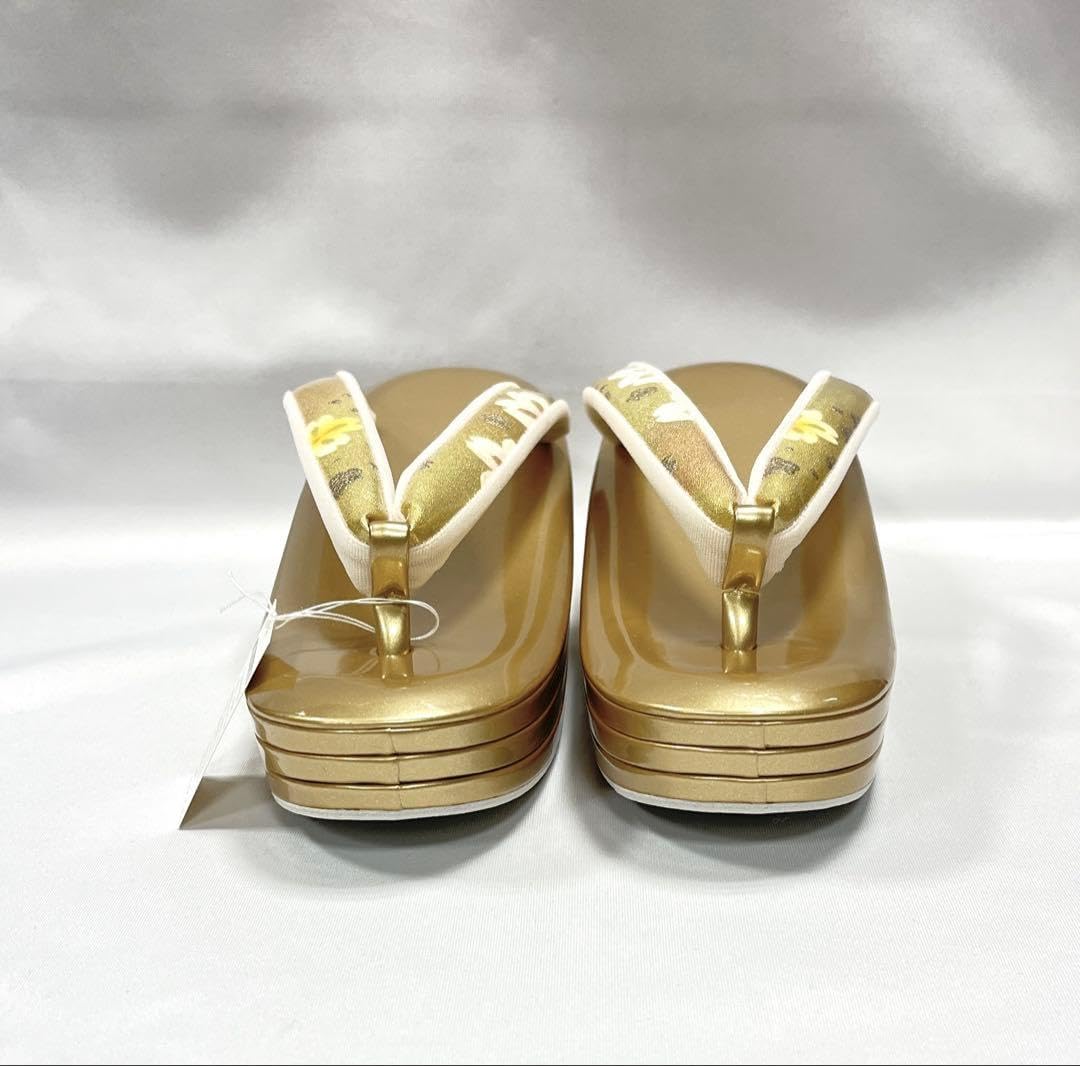 振袖用 草履バックセット 24.5cm厚底草履4段6.5cm 和装 草履バッグ