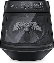 Máquina de Lavar Electrolux 18Kg Preta Expert Tripla Filtragem e Jatos Poderosos (LEB18) - 220V