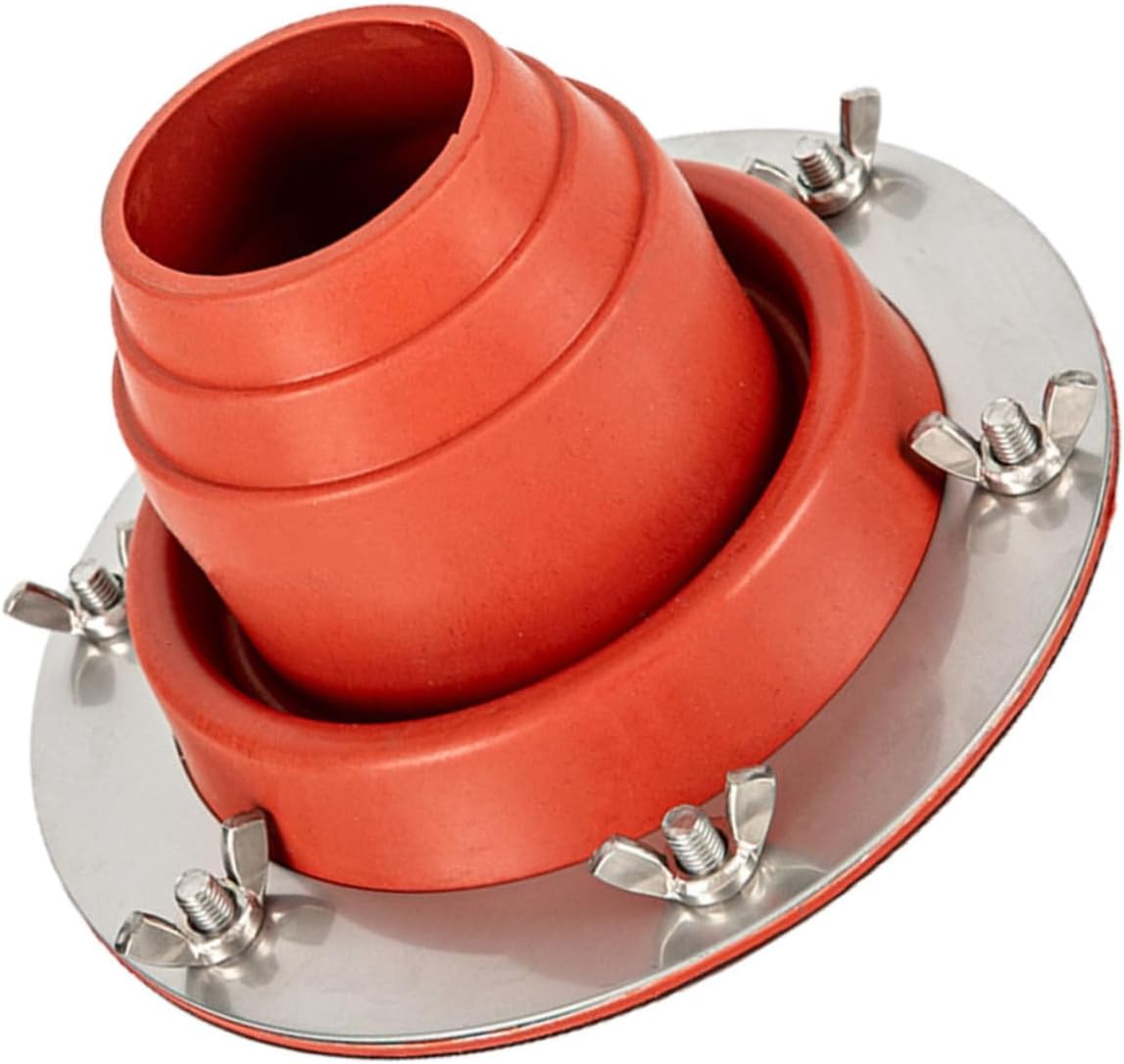 Chimney Fireproof Ring Tent Stove Jack Stainless Steel Camping Stove Anti-scalding Device