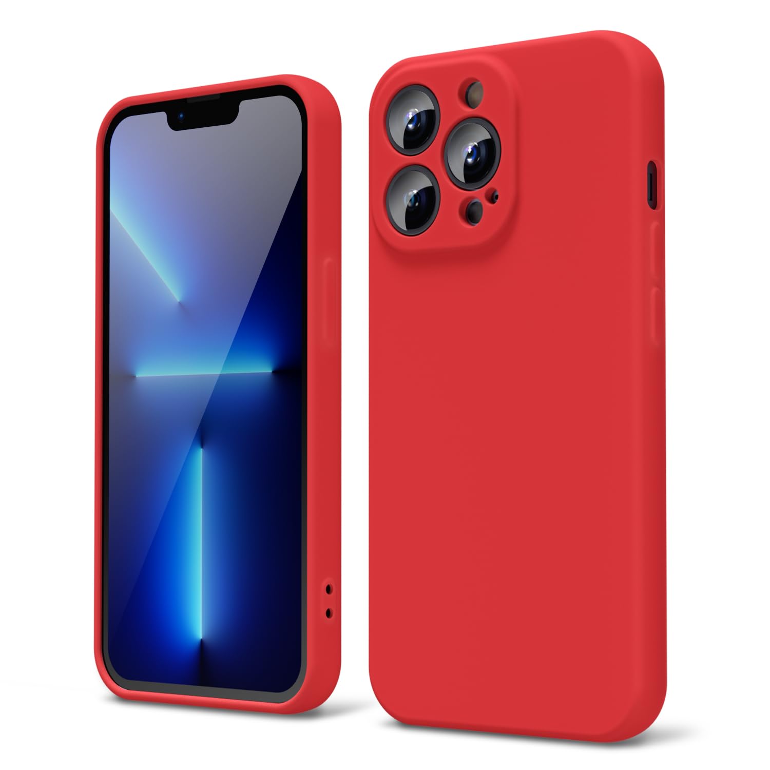 oakxco for iPhone 16 Pro Max Case Liquid Silicone, Soft Rubber Gel Elegant Aesthetic Basic Simple Cover, Cute Thin Slim TPU Matte Solid Color Plain Smooth Case for Women Girl, Light Pink — view 1653