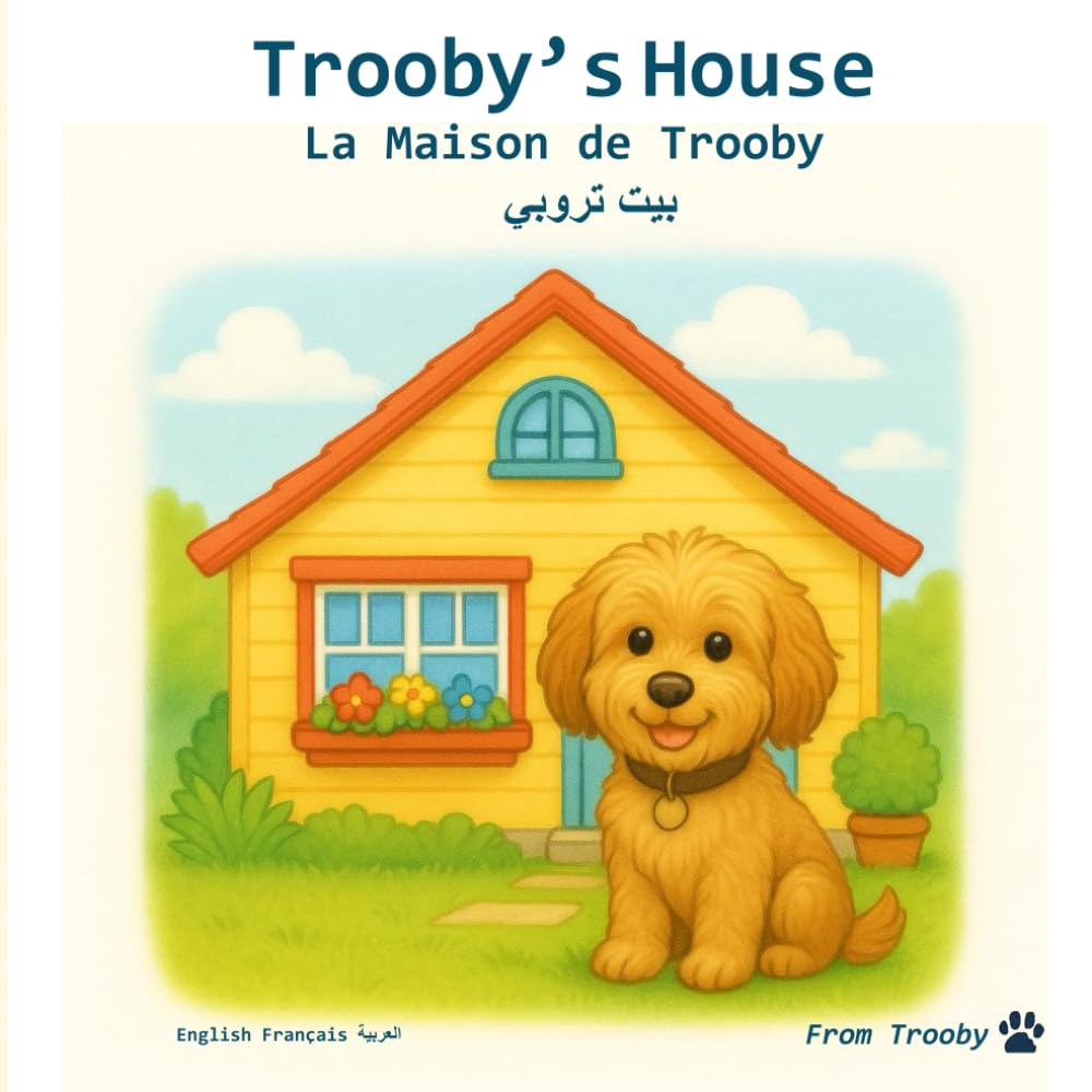 Trooby's House in English, French and Arabic: Learn English, French and Arabic with Trooby (Langiuages Fun with Trooby in English French and Arabic)