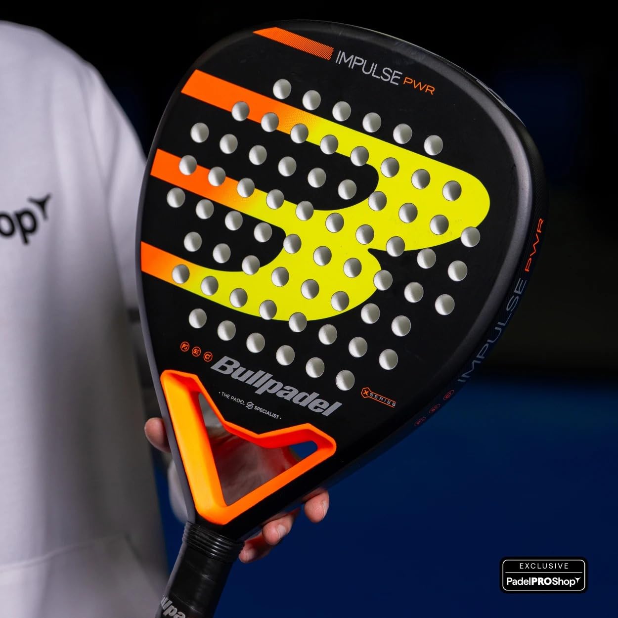 Bullpadel Impulse PWR 2026 (Esclusiva PadelPROShop) - Racchetta da padel potente, forma a diamante e bilanciamento elevato - Anima in SoftEva e fibra di vetro