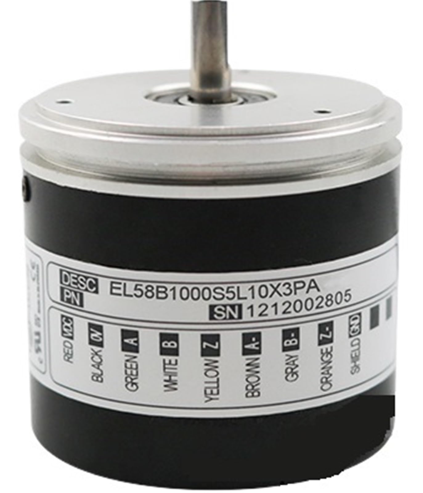 Encodeur optique rotatif 1000 lignes pour mesure d'angle de 58mm - 2