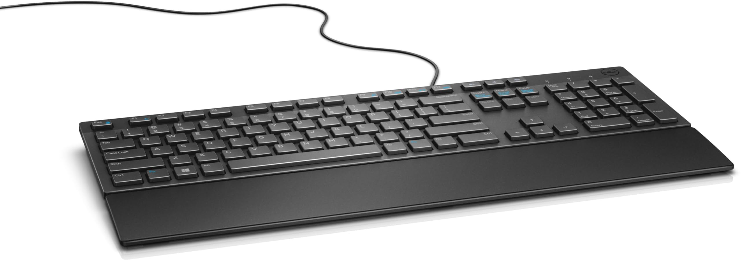 DELL KB216 USB QWERTY Finlandés, Sueco Negro - Teclado (USB, Universal, Interruptor mecánico, QWERTY, Finlandés, Sueco, Alámbrico)
