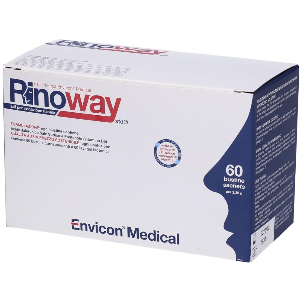 Envicon Rinoway Sali Isotonici 60 Bustine