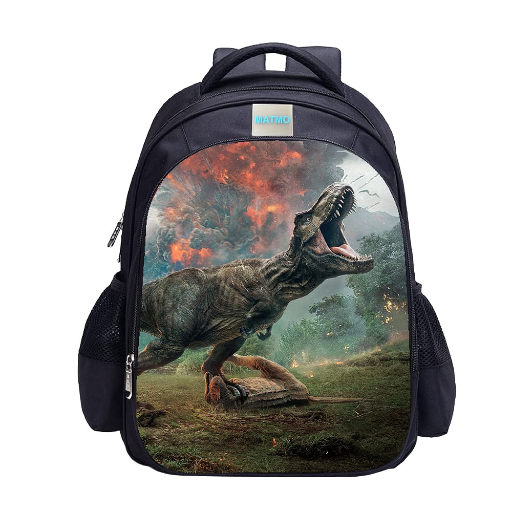 MATMO Dinosaur Backpack for Boys - School Bookbag for Kids (22-2)