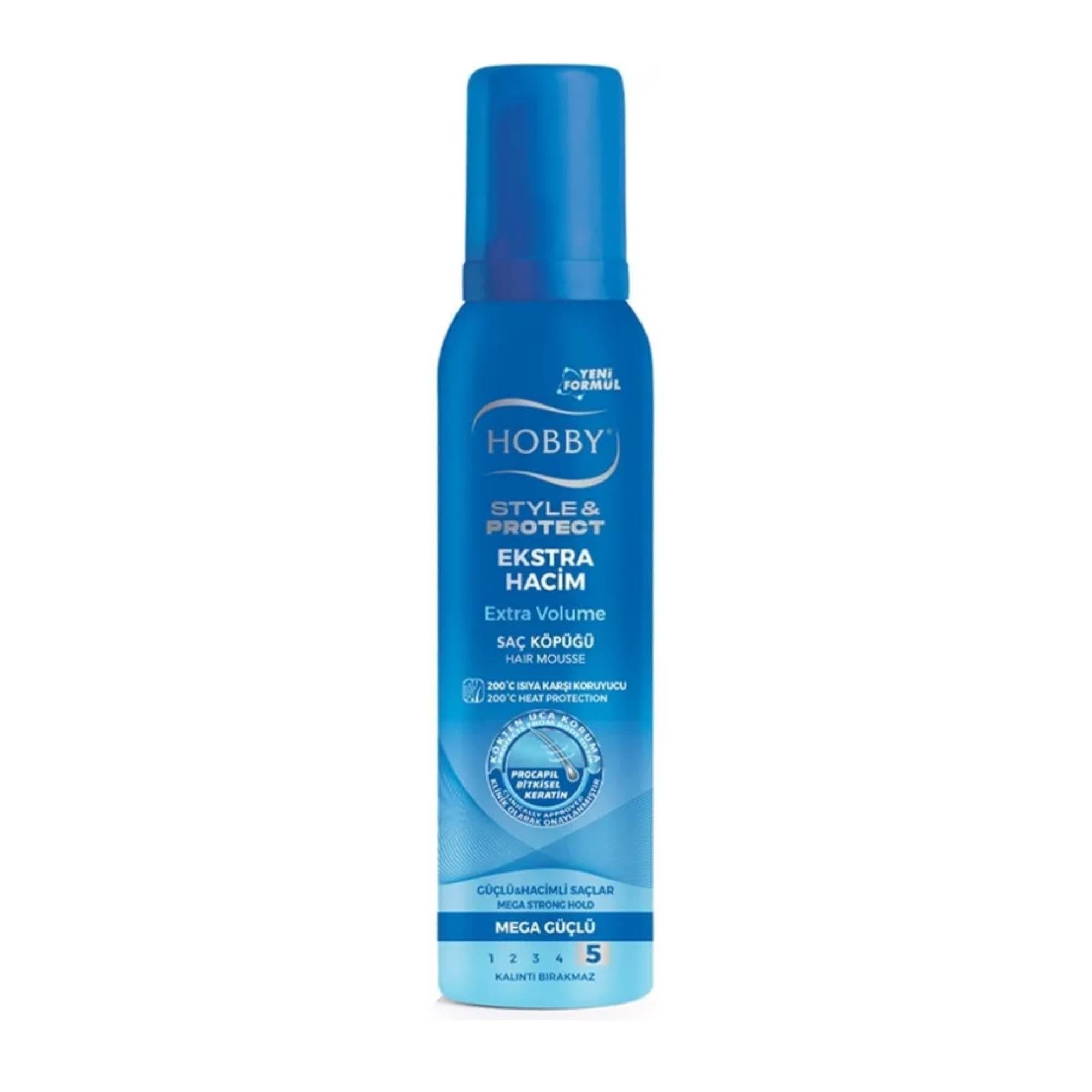 Hobby Saç Köpüğü Ekstra Hacim S ve P 150ml