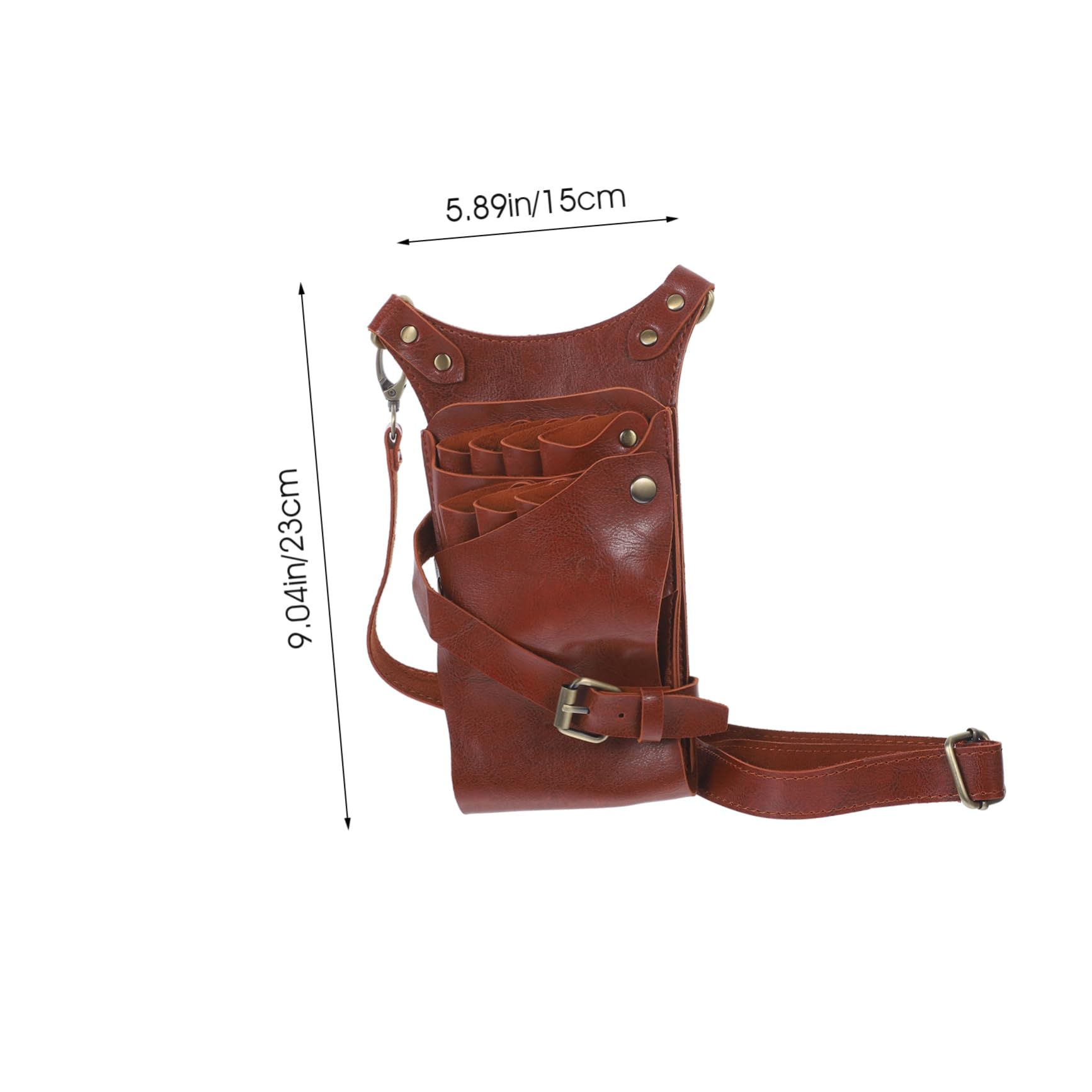 Mikinona Scissor Fanny Pack for Hairstylists Hair Scissors Kit Barber Supplies Professional Hair Tools Pouch