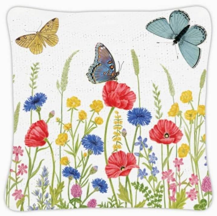 Alice's Home & Cottage, Gift Boxed Set of 3 Lavender-Scented Sachets, Garden Meadow