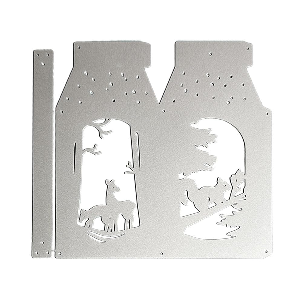 Troquel De Corte De Metal Con árbol De Ciervo De Navidad, Plantillas Para Bricolaje, álbum De Recort, Grabado Decorativo, Plantilla Troqueladora Artanal - AliExprs